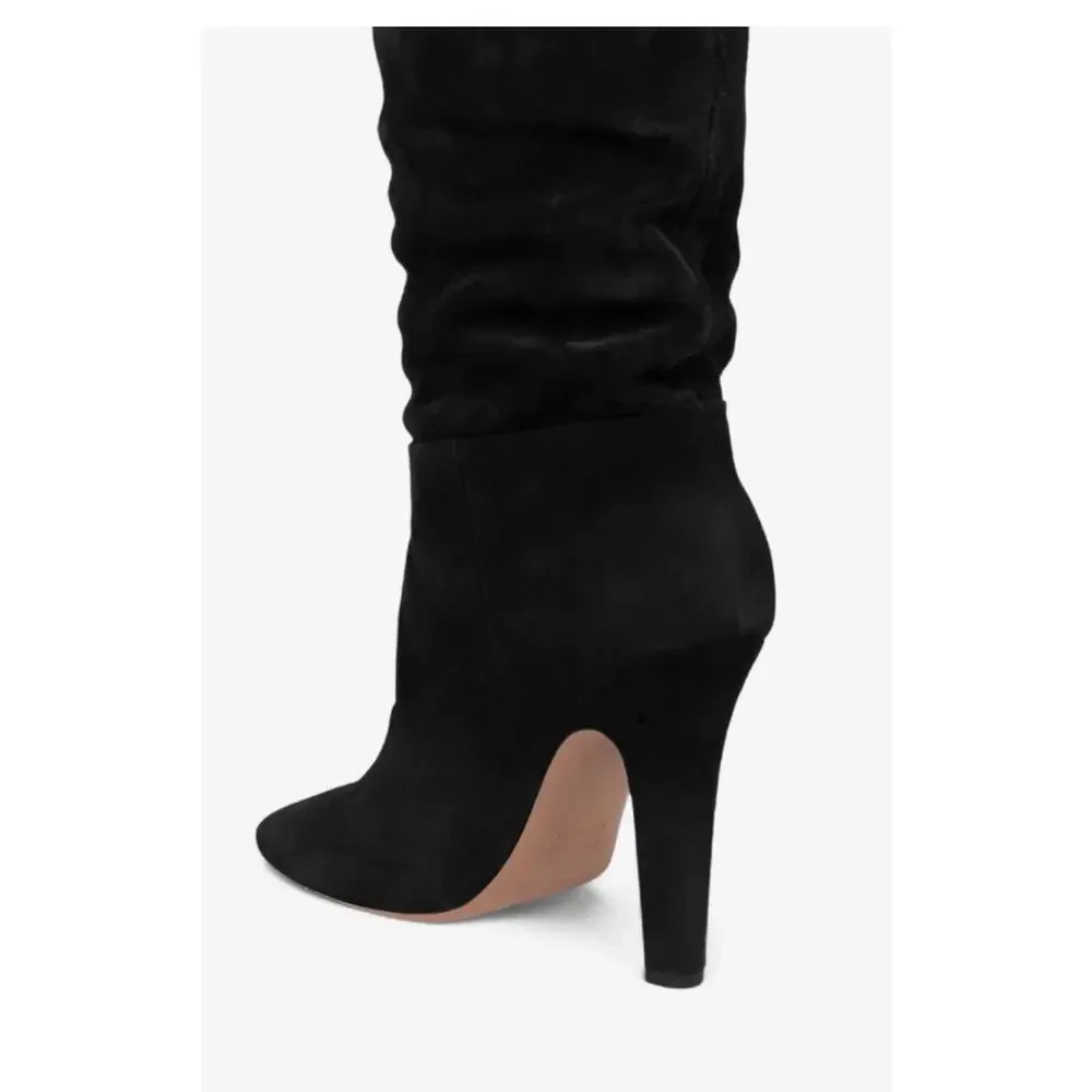 Paris Texas Elsa 100 Over the Knee Boot in Black 37.5
